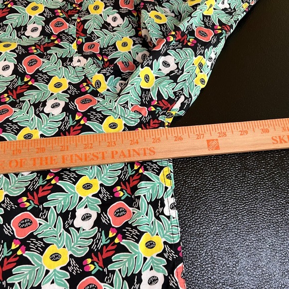 Cremieux Floral Stretch Button Up Shirt Long Sleeve Colorful Mens XLT NWT - Picture 10 of 12